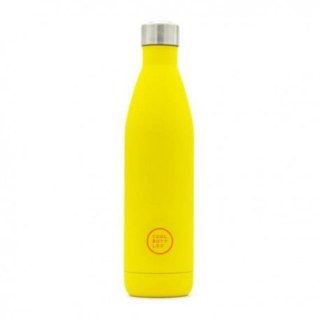 Cool bottles butelka termiczna 750 ml triple cool neonowo żółta COOL BOTTLES