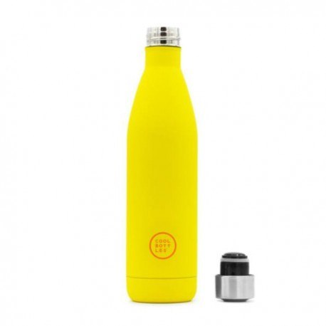 Cool bottles butelka termiczna 750 ml triple cool neonowo żółta COOL BOTTLES